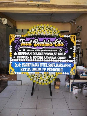 Papan Bunga di Mergosono Buayan